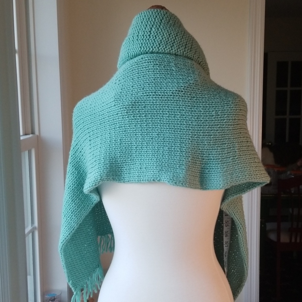 ๐HP๐Homemade Mint Green Very Soft Lap Blanket - Picture 7 of 7